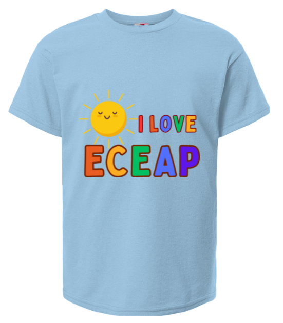 Kids T-shirt - I LOVE ECEAP