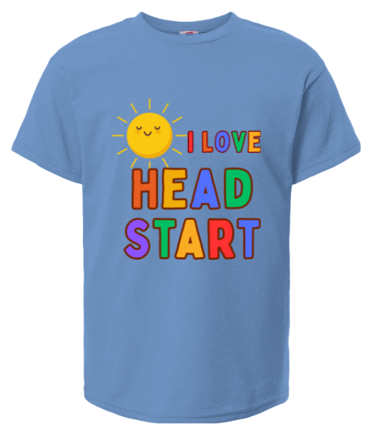 Kids T-shirt - I LOVE HEAD START